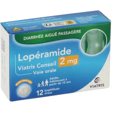 Loperamide Viatris Conseil 2 Mg, Lyophilisat Oral à Bordeaux