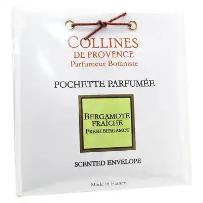 Colline De Provence Pochettes Parfumees Bergamote à PODENSAC