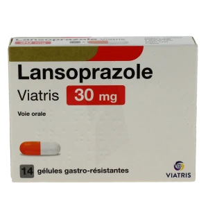 Lansoprazole Viatris 30 Mg, Gélule Gastro-résistante