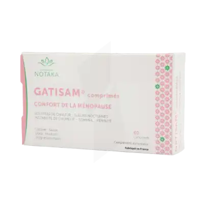 Notaka Gatisam Confort de la ménopause Comprimés B/60