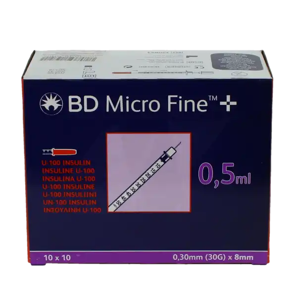 Bd Micro - Fine +, 0,3 Mm X 8 Mm, Bt 100