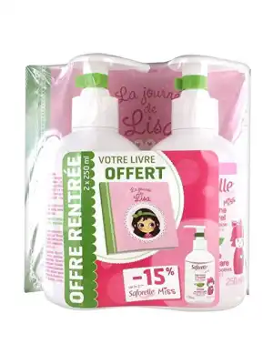 Saforelle Miss Gel Soin Intime Et Corporel 2*250ml+livre à LUSSAC
