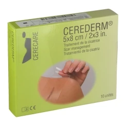 Cerederm Pansement, Ancre, 13 Cm X 22 Cm, Bt 10