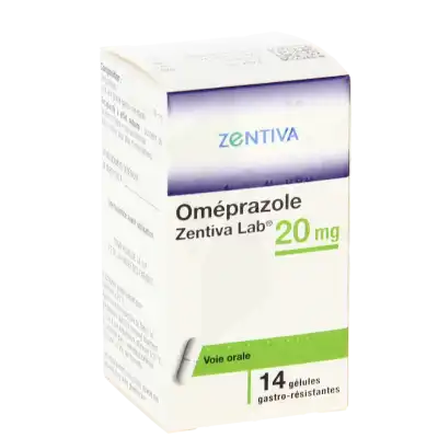 Omeprazole Zentiva Lab 20 Mg, Gélule Gastro-résistante à Saint-Médard-en-Jalles