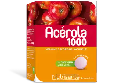 Nutrisanté Acérola 1000mg Comprimés B/60 à Eysines
