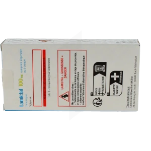Lamictal 100 Mg, Comprimé Dispersible Ou à Croquer