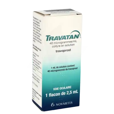 Travatan 40 Microgrammes/ml, Collyre En Solution à Ris-Orangis