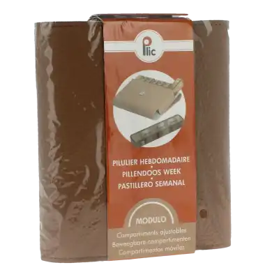 Horizane Plic Care Pilulier Modulo Brun à FONTENAY-TRESIGNY
