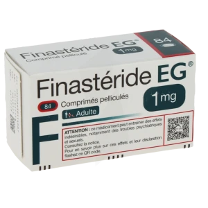 Finasteride Eg 1 Mg, Comprimé Pelliculé