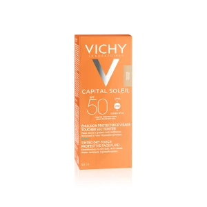 Vichy Idéal Soleil Bb Émulsion Toucher Sec Teintée Spf50 Tube/50ml