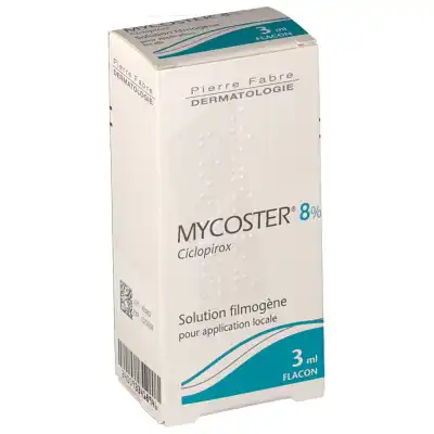 Mycoster 8 Pour Cent, Solution Filmogène Pour Application Locale En Flacon à MONSWILLER