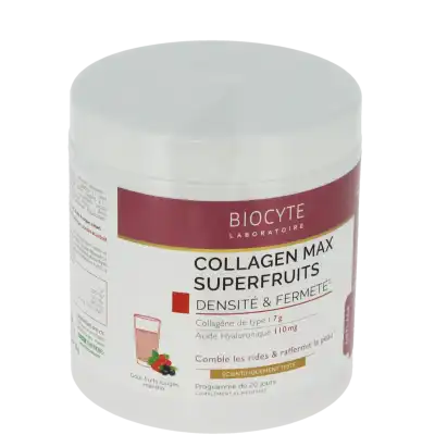 Biocyte Collagen Max Superfruits Préparation 20 Doses/13g à Mérignac