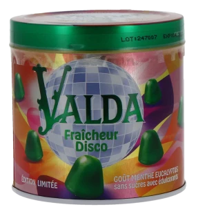 Valda Past S/sucre Bte160g Ed Limitee