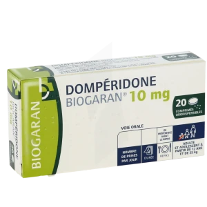 Domperidone Biogaran 10 Mg, Comprimé Orodispersible