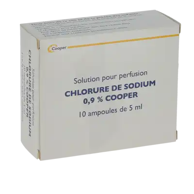 Chlorure De Sodium 0,9 % Cooper, Solution Pour Perfusion à STRASBOURG