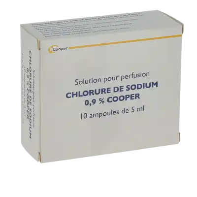 Chlorure De Sodium 0,9 % Cooper, Solution Pour Perfusion à TOULOUSE