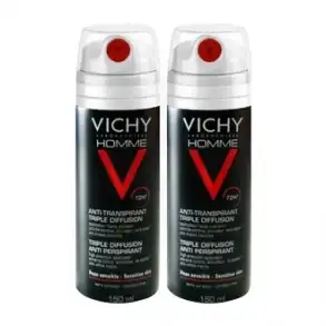 Vichy Anti-transpirant Homme Aerosol Lot à Ecommoy