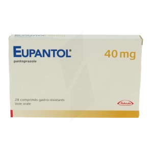 Eupantol 40 Mg, Comprimé Gastro-résistant