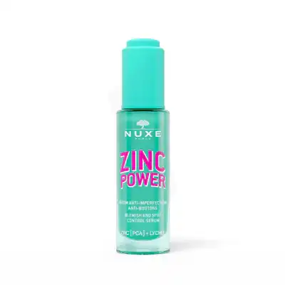 Nuxe Zinc Power Sérum Fl Pipette/30ml