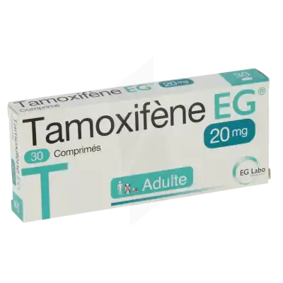 Tamoxifene Eg 20 Mg, Comprimé à Auterive