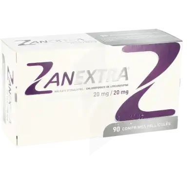 Zanextra 20 Mg/20 Mg, Comprimé Pelliculé à PEYNIER