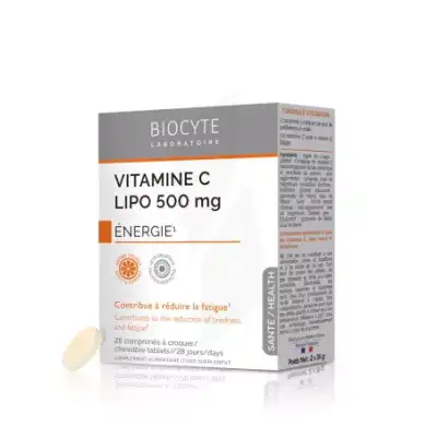 Biocyte Vitamine C à Croquer Comprimés à Croquer B/28 à JOINVILLE-LE-PONT