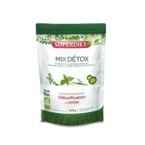 Superdiet Mix Bio Poudre Detox Pot/200g