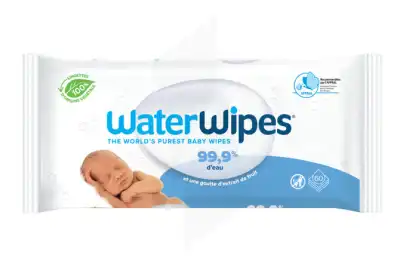 Waterwipes Lingettes Biodégradables Bébé Paquet/60 à SAINT-MEDARD-EN-JALLES