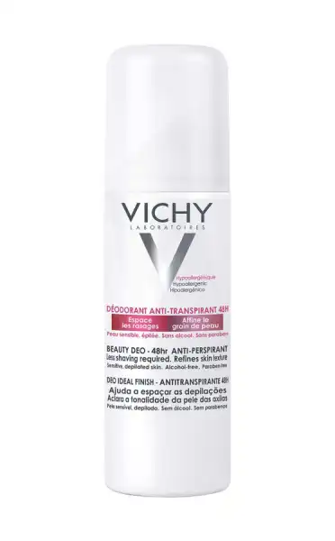 Vichy Homme Antitranspirant Antirepousse, Spray 125 Ml