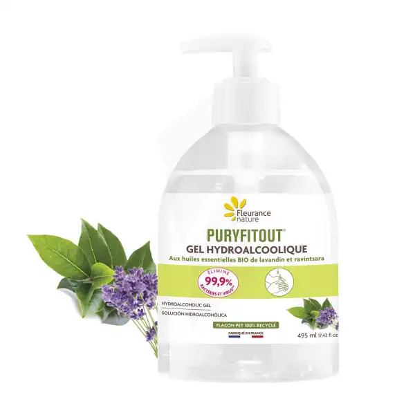 Fleurance Nature Gel Hydroalcoolique Puryfitout Fl Pompe/495ml