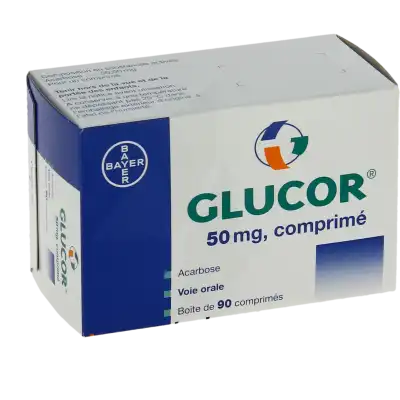 Glucor 50 Mg, Comprimé à LE LAVANDOU