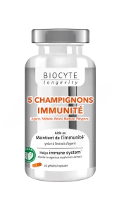 Biocyte 5 Champignons Gélules B/30
