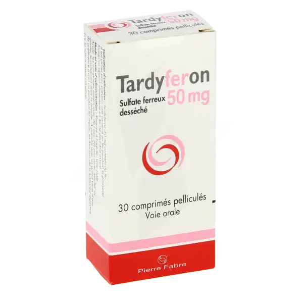 Tardyferon 50 Mg, Comprimé Pelliculé
