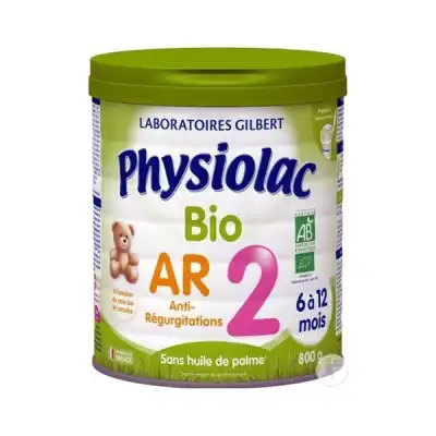 Physiolac Bio Ar 2 Lait En Poudre Boîte De 800 G à CERNAY