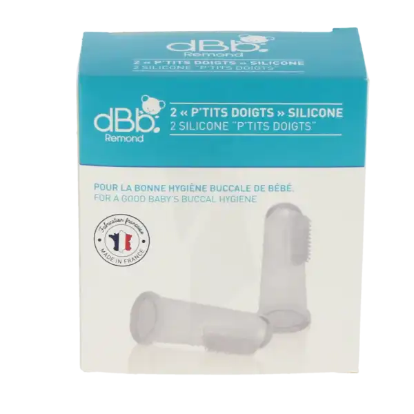 Remond P'tits Doigts Doigtier De Dentition Silicone B/2