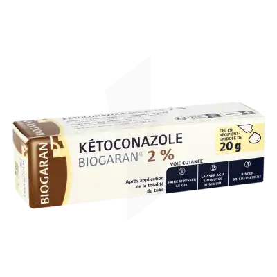 Ketoconazole Biogaran 2 %, Gel En Récipient Unidose à LE LAVANDOU