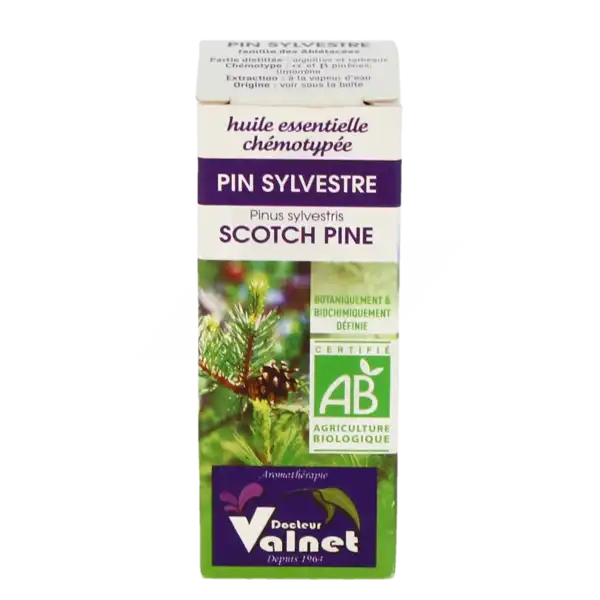 Docteur Valnet Huile Essentielle Bio, Pin Sylvestre 10 Ml