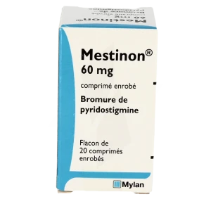 Mestinon 60 Mg, Comprimé Enrobé