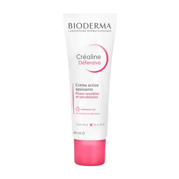 Bioderma Créaline Défensive Crème Active Apaisante Légère Peau Sensible 40ml