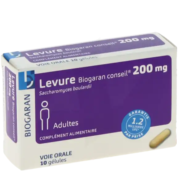 Biogaran Conseil Levure 200 Mg GÉl Adulte B/10