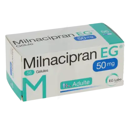 Milnacipran Eg 50 Mg, Gélule à SAINT-SAENS
