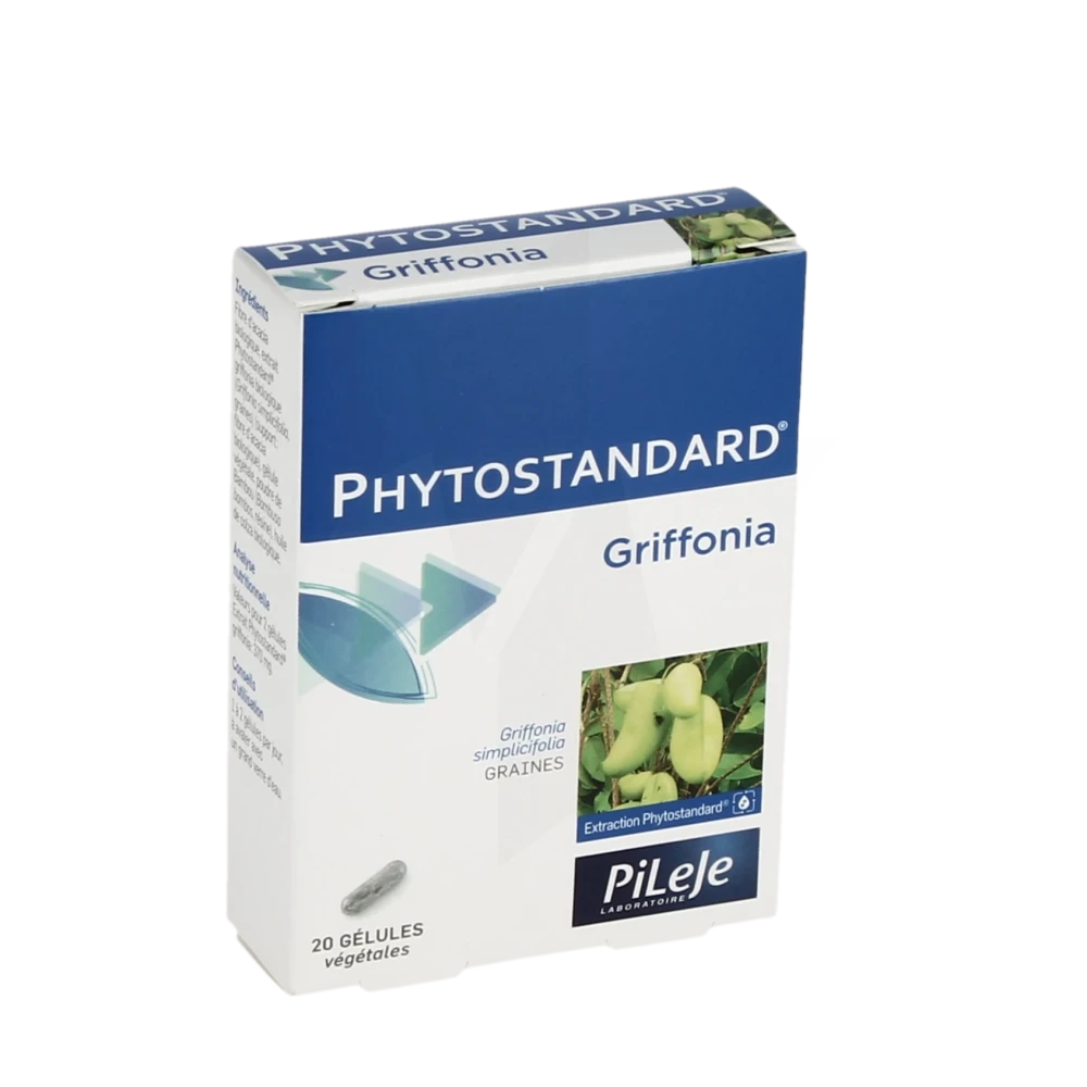 Pileje Phytostandard - Griffonia 20 Gélules Végétales