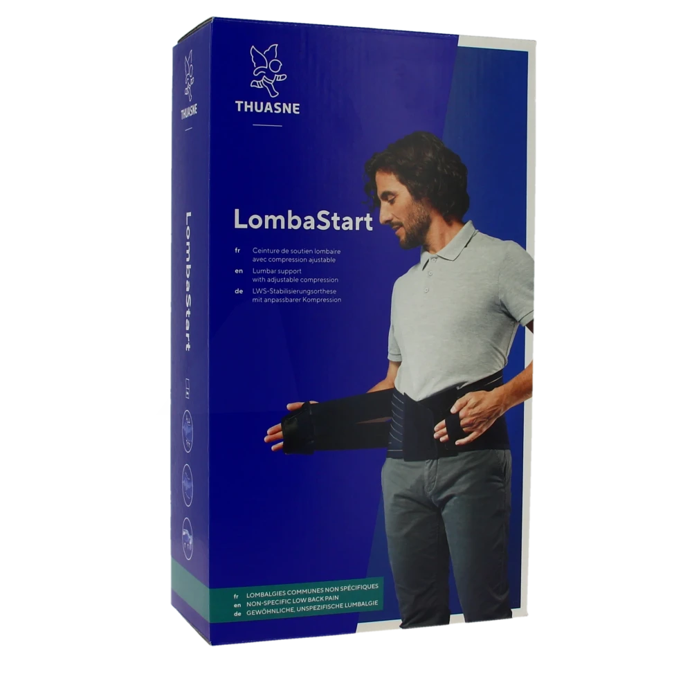 Thuasne Lombastart Ceinture Lombaire Maintien Hauteur 26cm Taille 4
