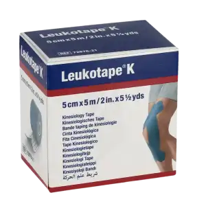 Acheter LEUKOTAPE K Sparadrap bleu 5cmx5m à Toulouse