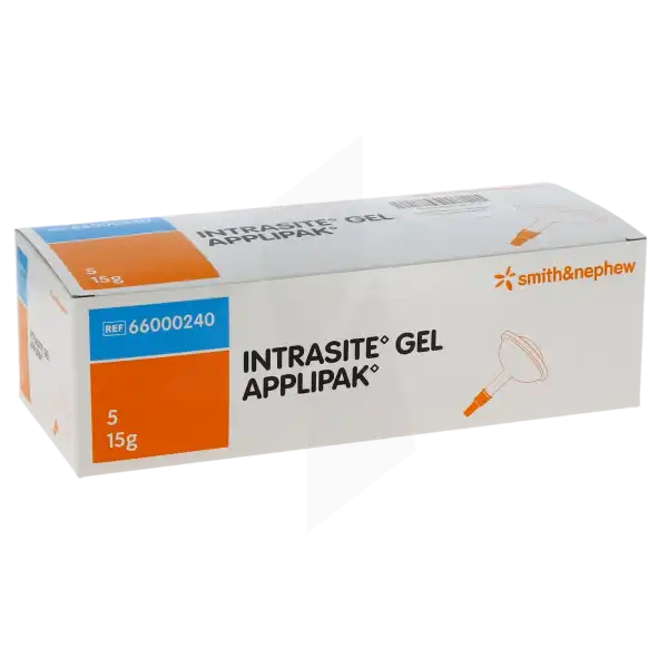 Intrasite Gel Applipak, Flacon 15 G , Bt 5