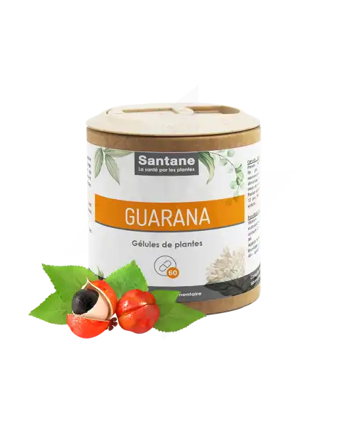 Santane Guarana Gélules De Poudre De Plantes 200mg B/60