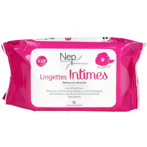 Nepenthes Lingette Usage Intime Pack/25 à Beaujeu-Saint-Vallier-Pierrejux-et-Quitteur