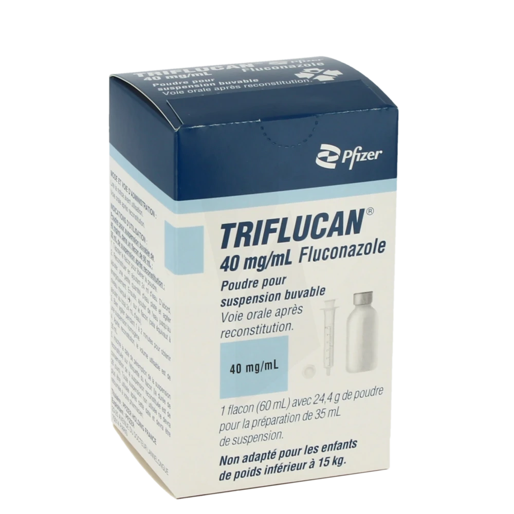 Triflucan 40 Mg/ml, Poudre Pour Suspension Buvable