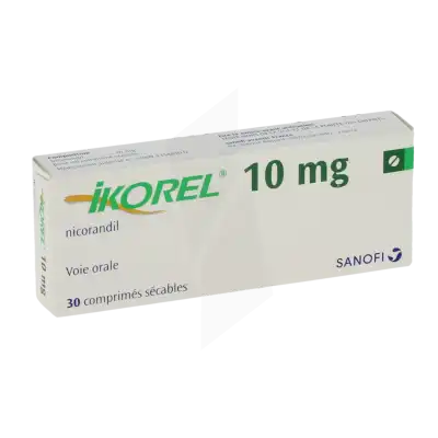 Ikorel 10 Mg, Comprimé Sécable à Bordeaux