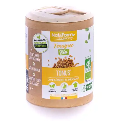 Nat&form Ecoresponsable Fenugrec Bio 200 Gélules Végétales à TOULON